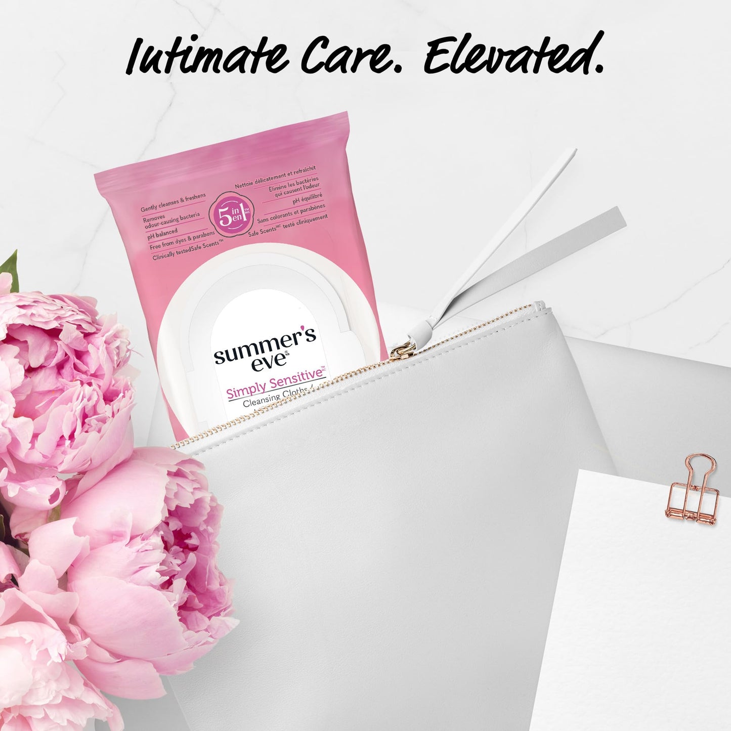 SUMMER'S EVE Cleansing Cloths for Sensitive Skin-32 ct
