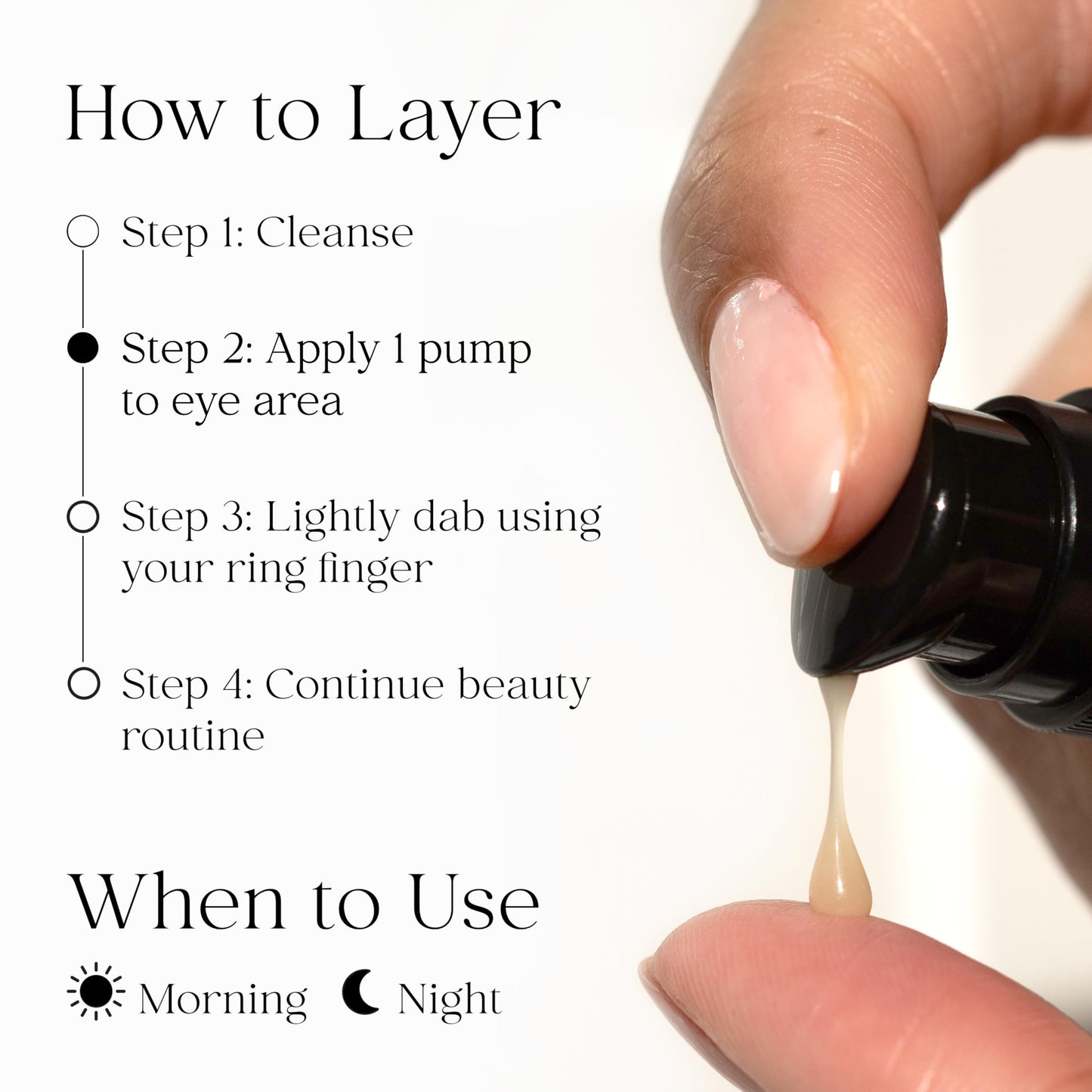 Kahina Eye Serum for Dark Circles, Eye Bags, and Puffiness - 0.5 fl oz - Light, Fast-Absorbing Under Eye Serum Reduces Fine Lines and Wrinkles - Anti Beauty & Personal Care Kahina Giving Beauty