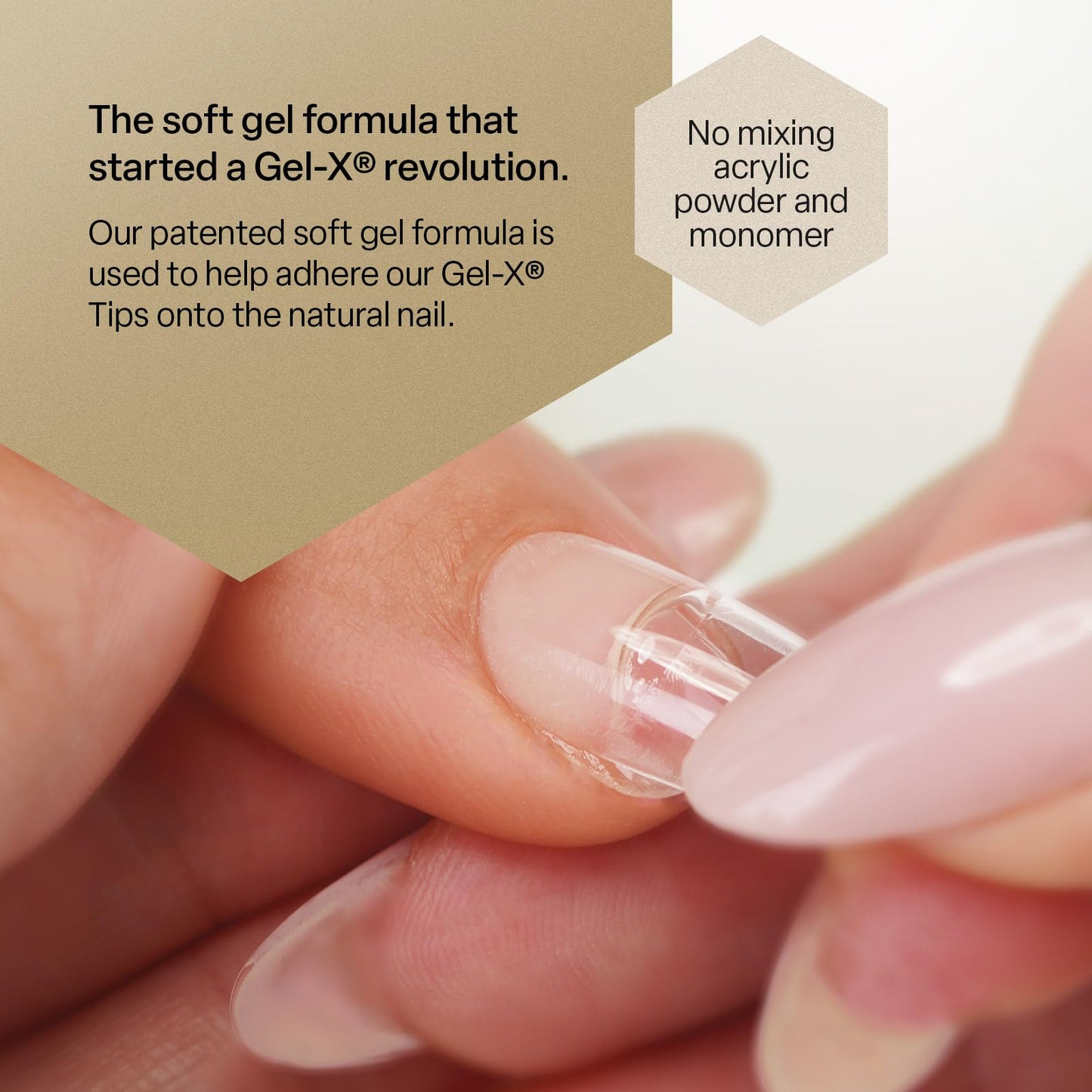 Aprés Extend Gel Gold Bottle Edition - Gel-X Tips Adhesive (15 ml) Beauty & Personal Care APRÉS