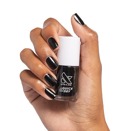 Olive & June Quick Dry Nail Polish | Instant Fast-Drying Smudgeproof | 15-free Vegan Cruelty-Free | Lasts up to 5 Days | Salon-Quality Manicure Beauty & Personal Care Olive & June