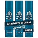 Oars + Alps Clear Lip Balm for Men & Women, Ultra Hydrating Lip Care Infused with Vitamin E, Moisturizing, Nourishing, Paraben, Sulfate, Alcohol