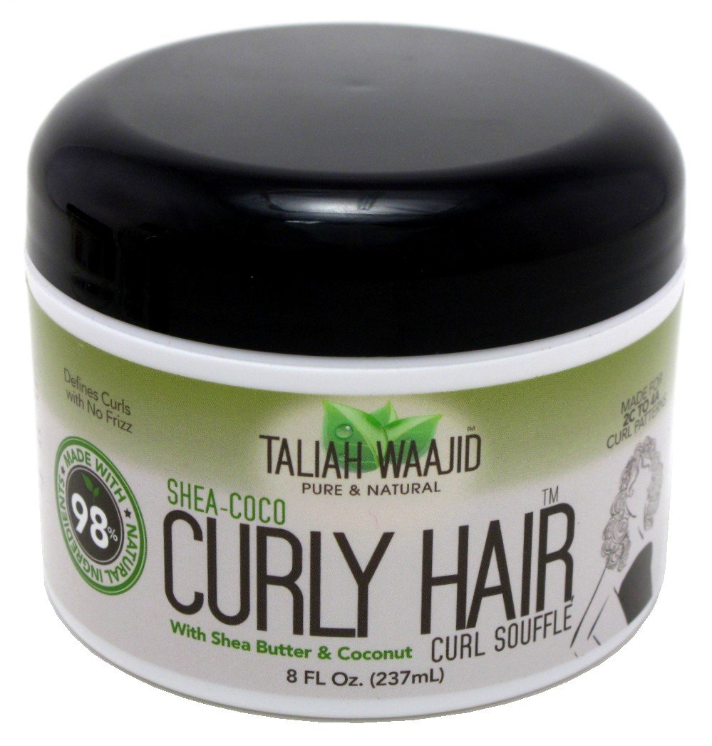 Taliah Waajid Curly Hair Curl Souffle 8oz Jar (Shea-Coco) (2 Pack)