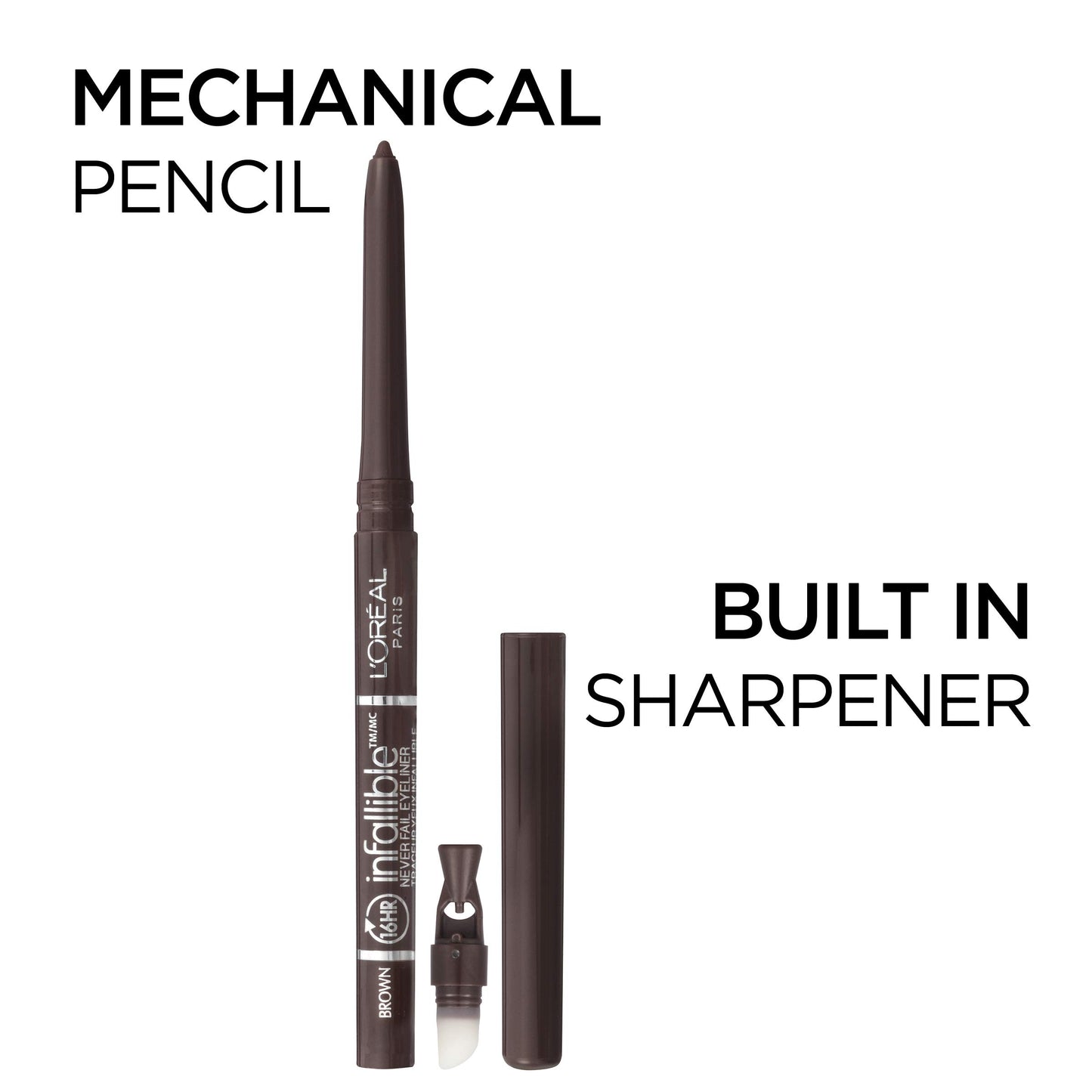 L'Oreal Paris Infallible Never Fail Eyeliner, White 0.008 oz