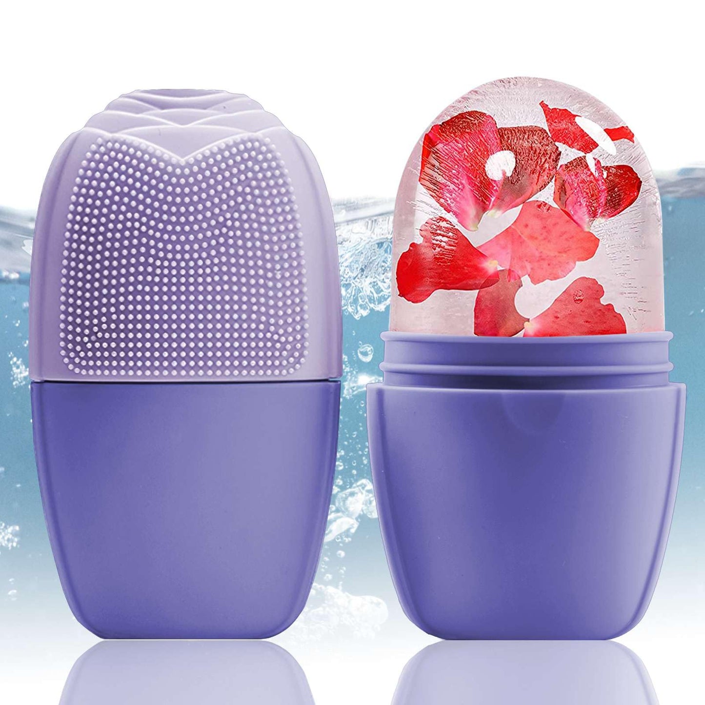 XHJRI Ice Face Roller Massager,Ice Cube Roller for Face, Eyes and Neck Naturally Conditioning and Skin Care,De-Puff Eye Bags,Reduce Migraine Beauty and Personal Care XHJRI Default Title
