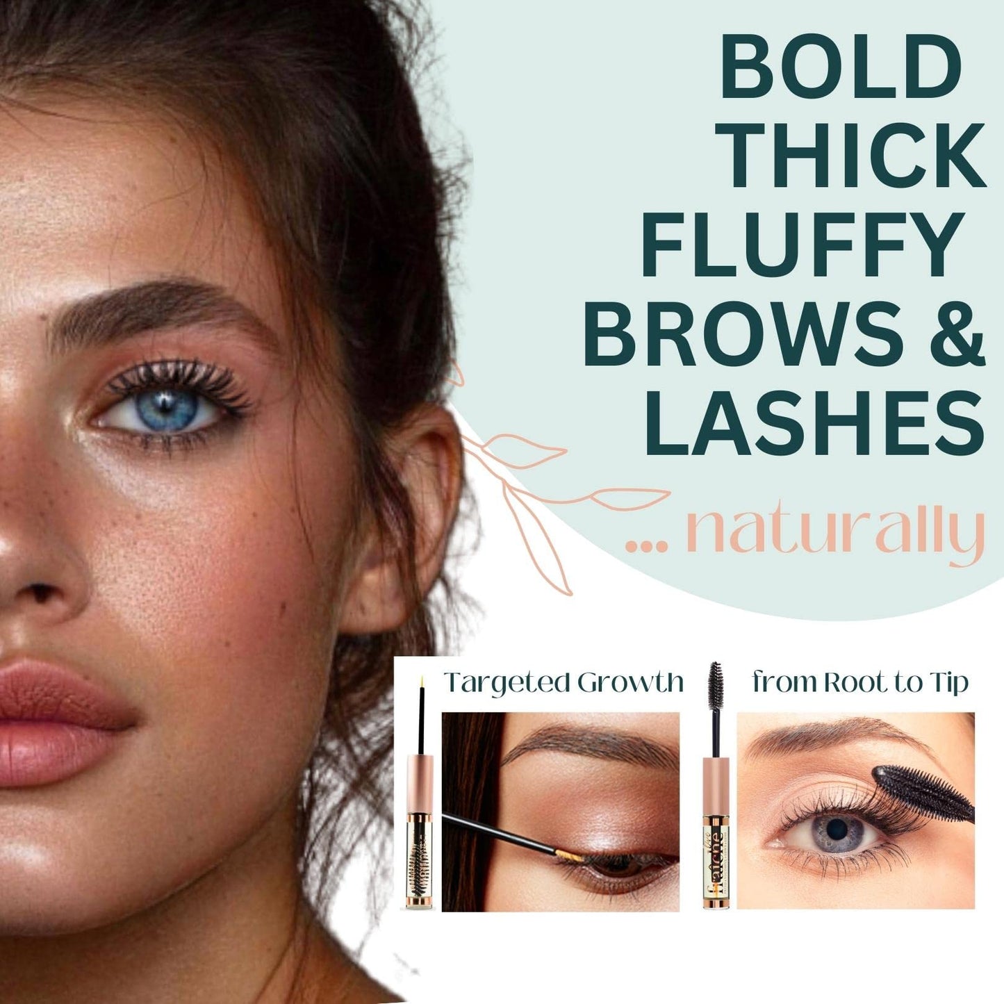 Live Fraiche Organic Castor Oil (4oz) + Filled Mascara Tube, 100% USDA Pure, Cold Pressed, Hexane Free Lash Serum Hair Growth Oil for Eyelashes Beauty and Personal Care Live Fraiche