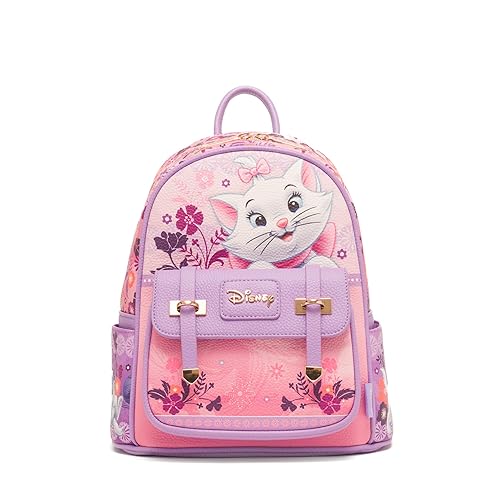 Wondapop Disney Aristocats Marie 11" Vegan Leather Fashion Mini Backpack