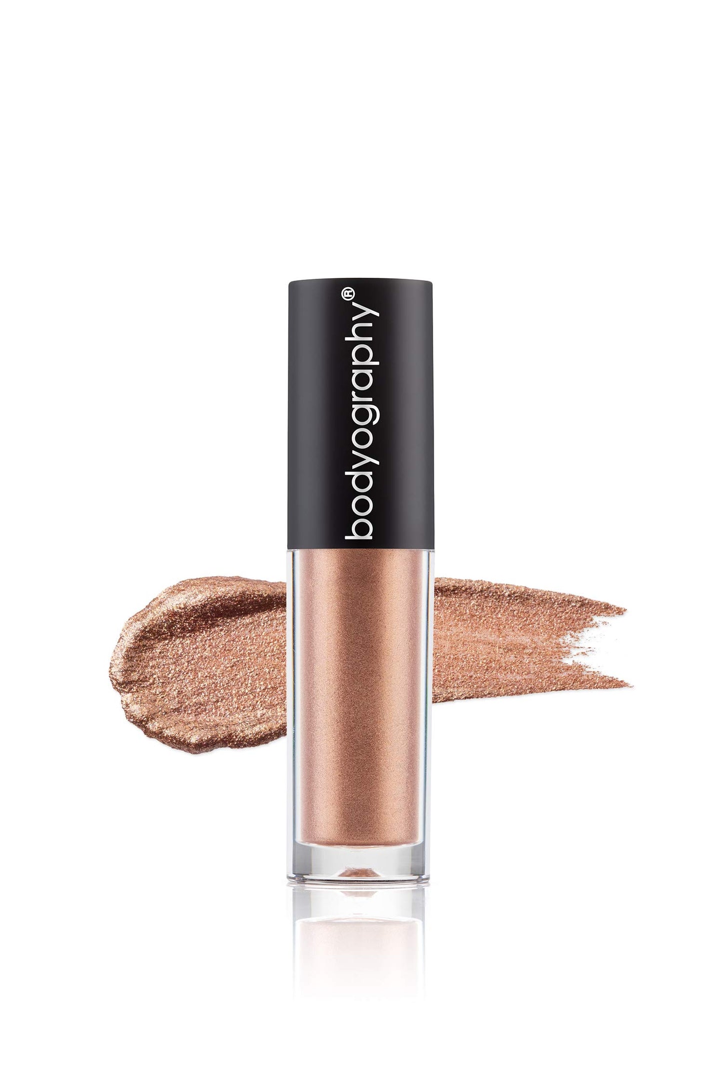 Bodyography Crystal Glide Liquid Eyeshadow - Citrine (Bright Gold)| Weightless, Long-Lasting Liquid Chrome Eye Color | Buildable, Crease-Proof…