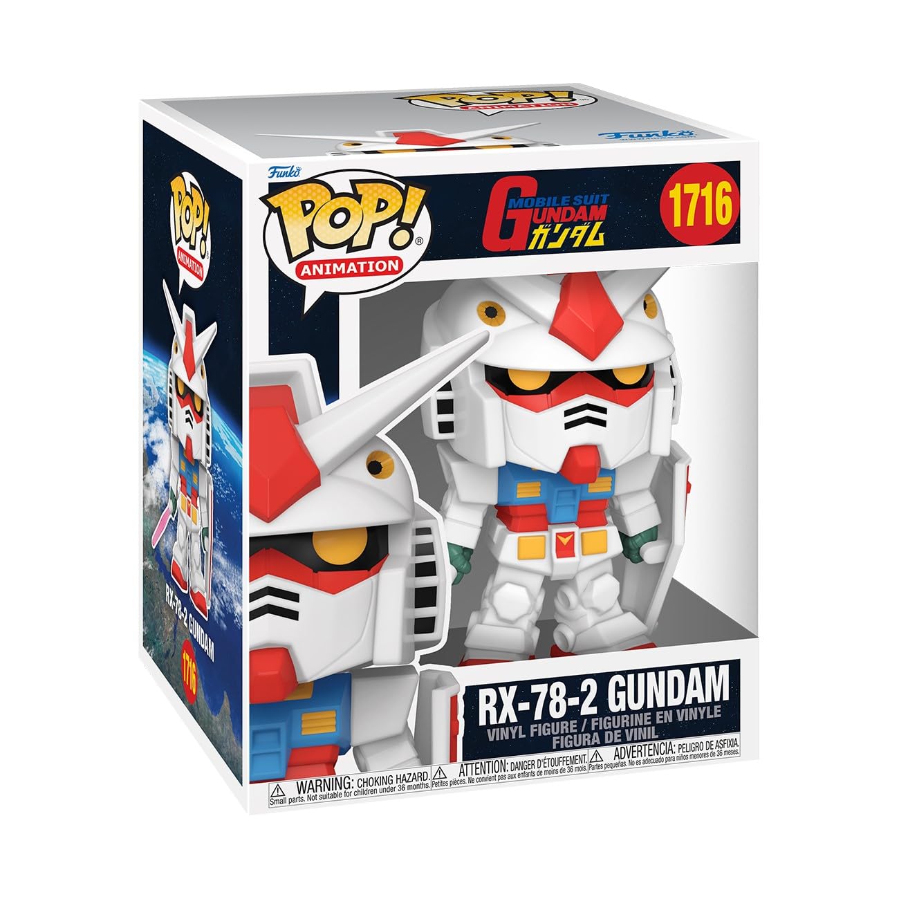 Funko POP! Super: MS Gundam - RX-78-2 Gundam - Mobile Suit Gundam - Collectable Vinyl Figure - Gift Idea - Official Merchandise - for Kids & Adults…