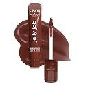NYX PROFESSIONAL MAKEUP Jelly Job Lip Gloss, Lip Tint Gloss with Full-Bodied, Smoothing, and Hyper-Glossy Shine - Jellybean (Chocolate Brown)