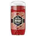 Old Spice Aluminum Free Deodorant for Men, Swagger Confidence and Amberwood, Red Collection, 3 Oz