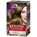 Schwarzkopf Keratin Color Permanent Hair Color Cream, 7.0 Dark Blonde