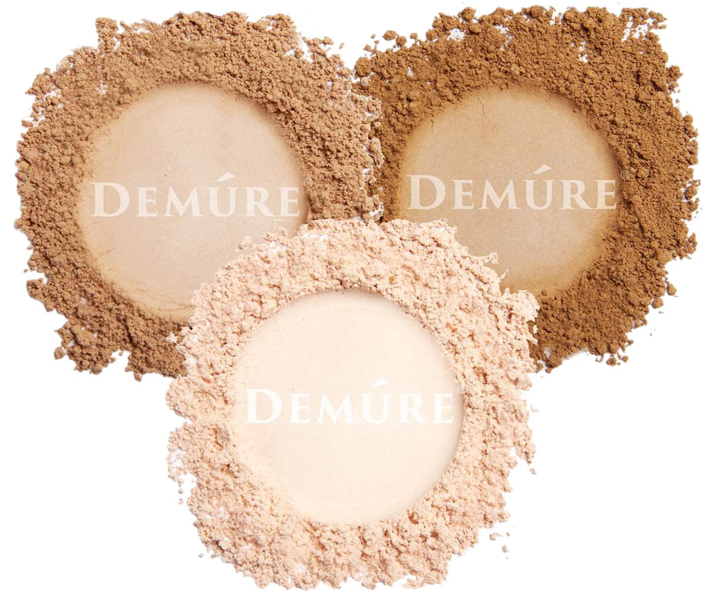 Demure Mineral Makeup, Finishing Powder (Tan), Loose Powder, Face Powder, Setting Powder, Professional Quality