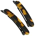 Camila Paris CP2240/2 French Hair Barrettes Clips for Women, Handmade, Girls Side Slide-in Barrette Clip, Hair Accessories for Women. Strong Hold No