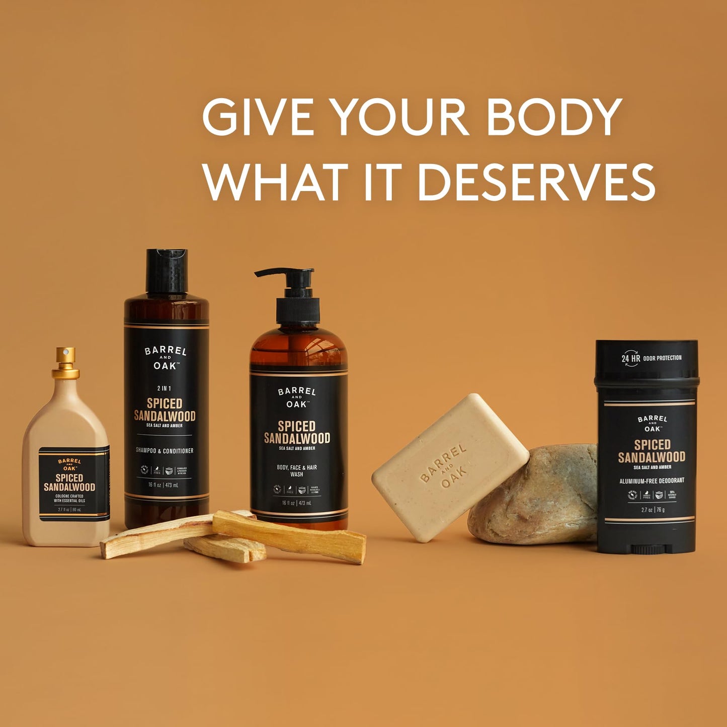 Barrel and Oak - Natural Fragrance Cologne for Men, Eau de Cologne, Essential Oil-Based Scent, Fresh Bergamot & White Cedar Blend