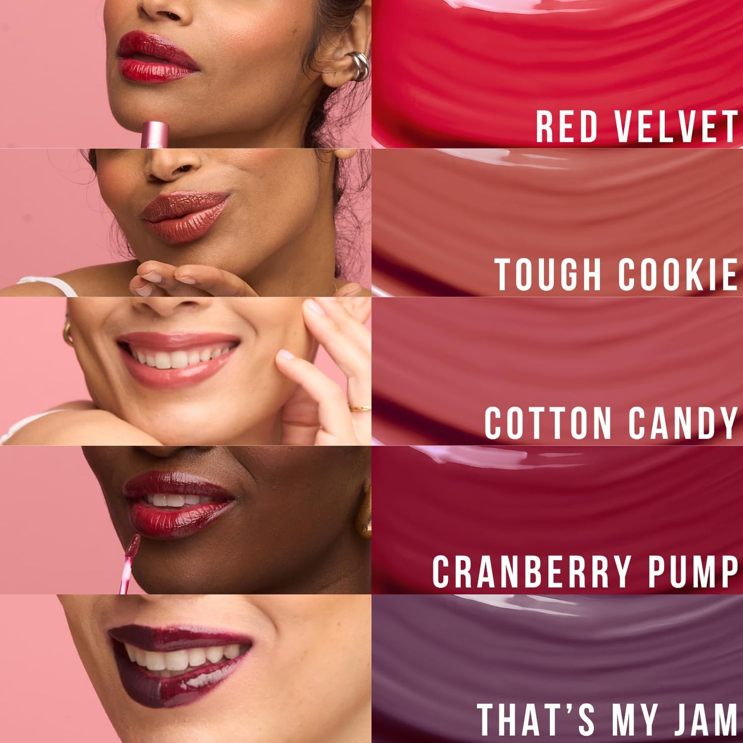 Beauty Bakerie Lip Slip High Shine Lip Gloss, Hydrating Non Sticky Formula, Pigmented Berry Plum Finish with Jojoba Sunflower Meadowfoam Oils, Thats Beauty & Personal Care Beauty Bakerie