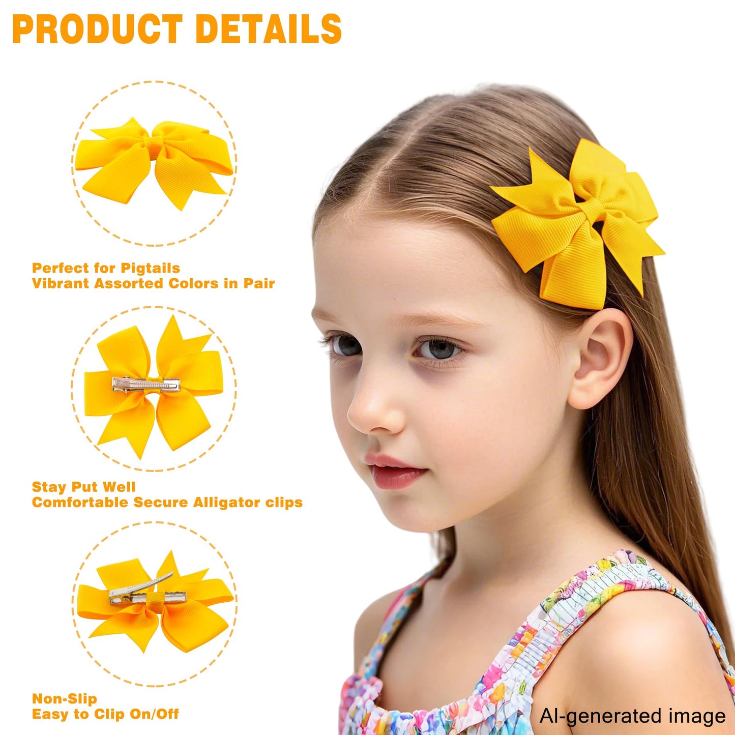 60Piece Grosgrain Ribbon Pinwheel Hair Bows Boutique Bow Alligator Clips For Girls Toddlers Teens Gifts In Pairs Beauty and Personal Care Babymatch