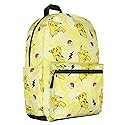 Bioworld Pokemon Pikachu Pokeball Tie Dye 17" Travel Laptop Backpack