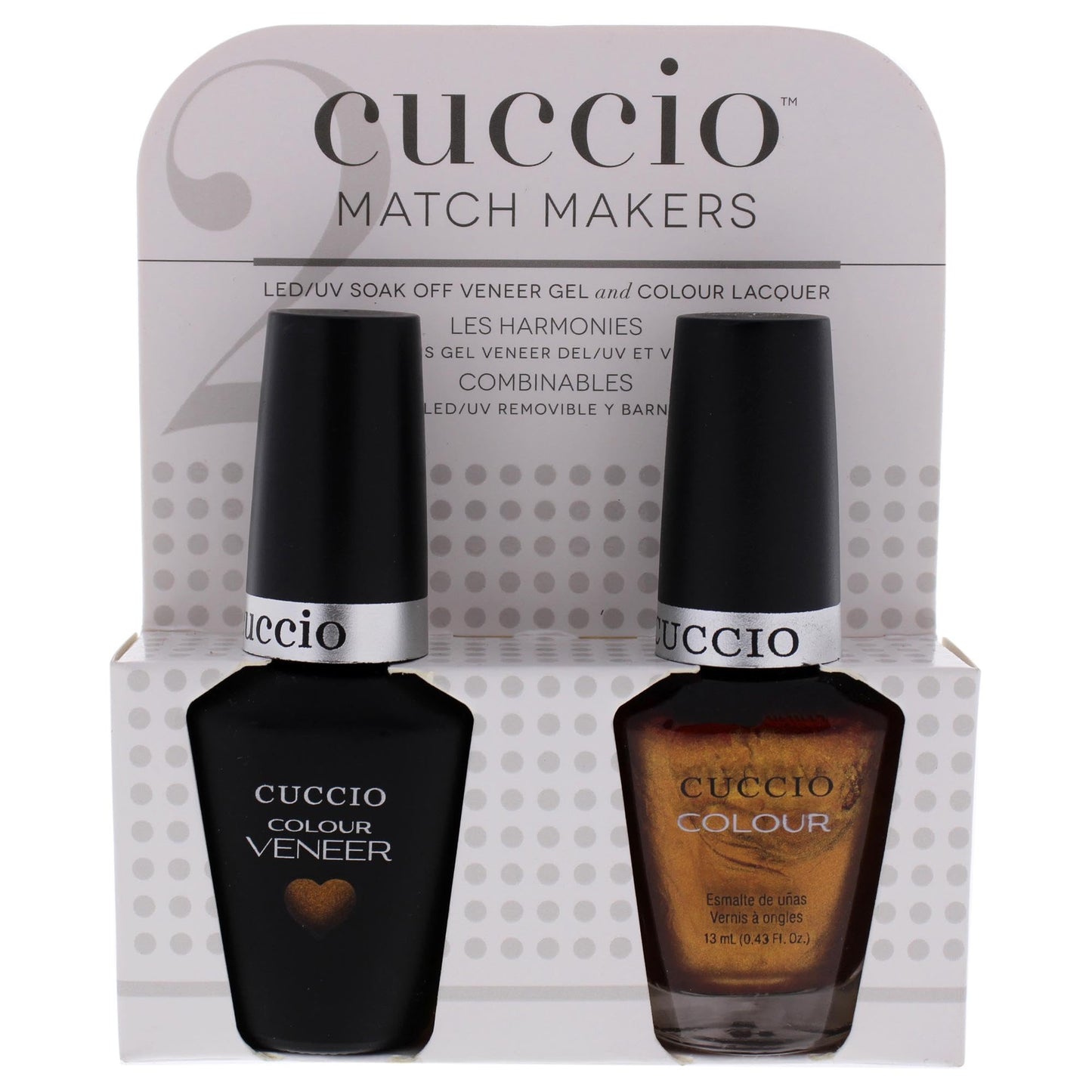 Cuccio Matchmaker Colour Nail Lacquer & Veneer Gel Polish, 2 pc Beauty & Personal Care Cuccio