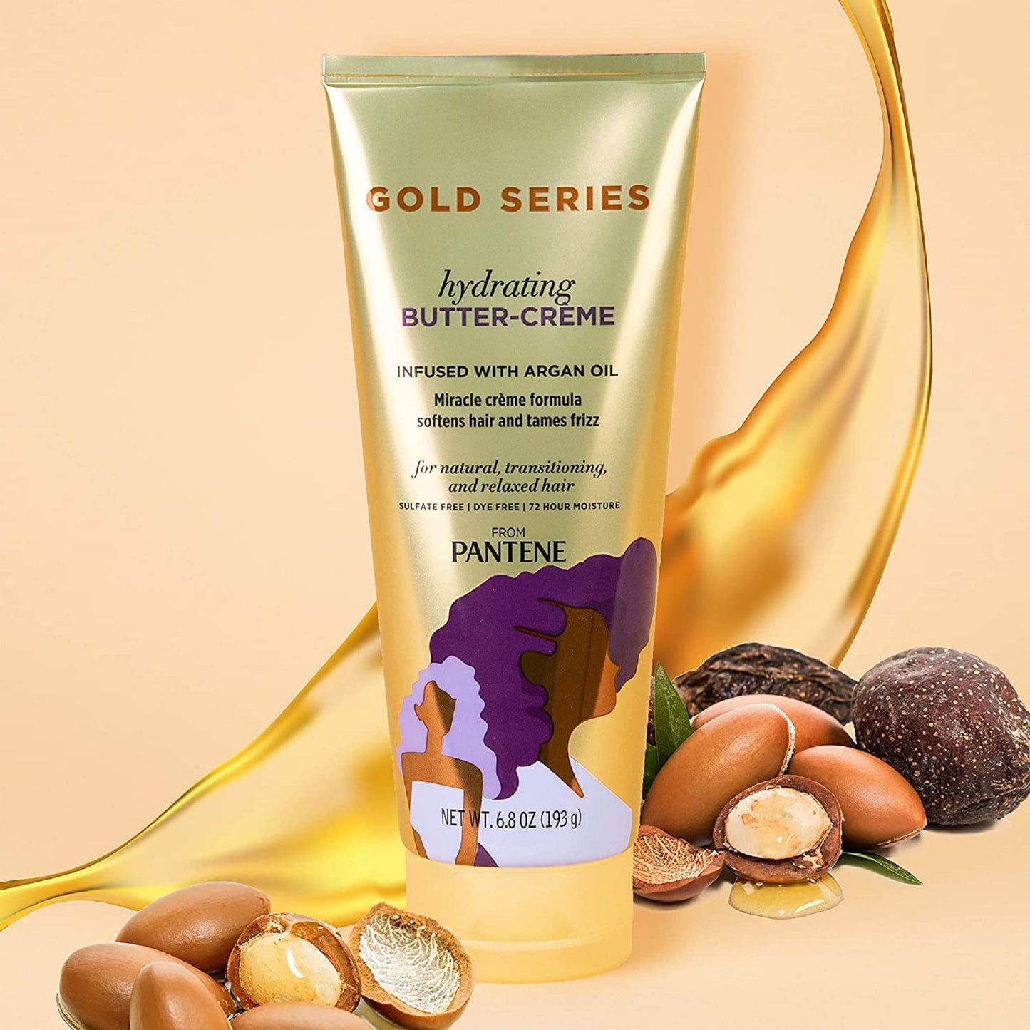 Pantene Pro-V Gold Series Hydrating Butter Cream, 6.8 oz