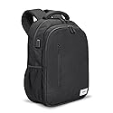 Solo New York Laptop Backpack for Women & Men -Carry On Bookbag for Travel & Work, Lightweight Bag, Side Mesh Pockets, Fits 15.6" Computer - Re:Define, Black