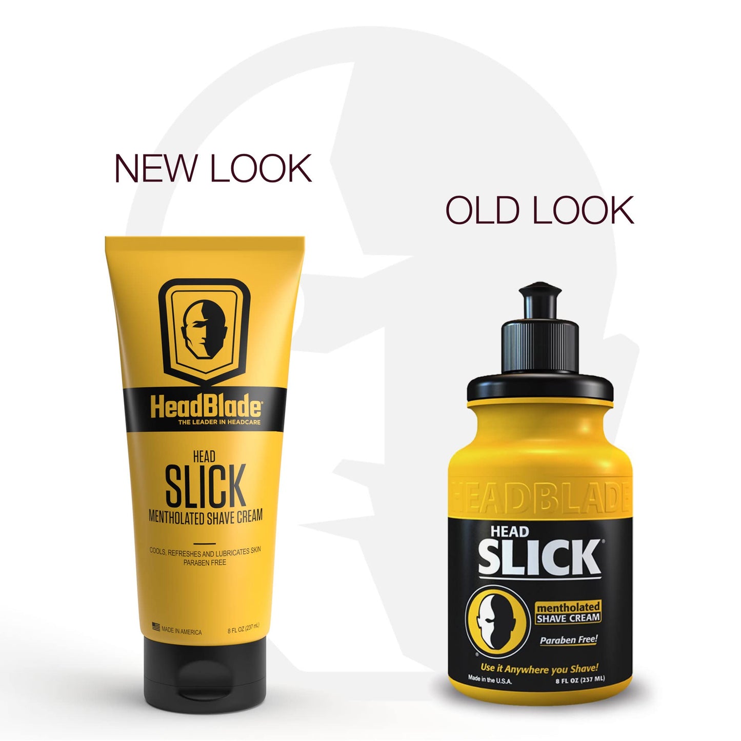 Moto Men's Head Shaving Starter Kit with HeadSlick Shaving Cream, Shaving Razor, Blade Refills (8 ounce HeadSlick) Beauty and Personal Care HeadBlade