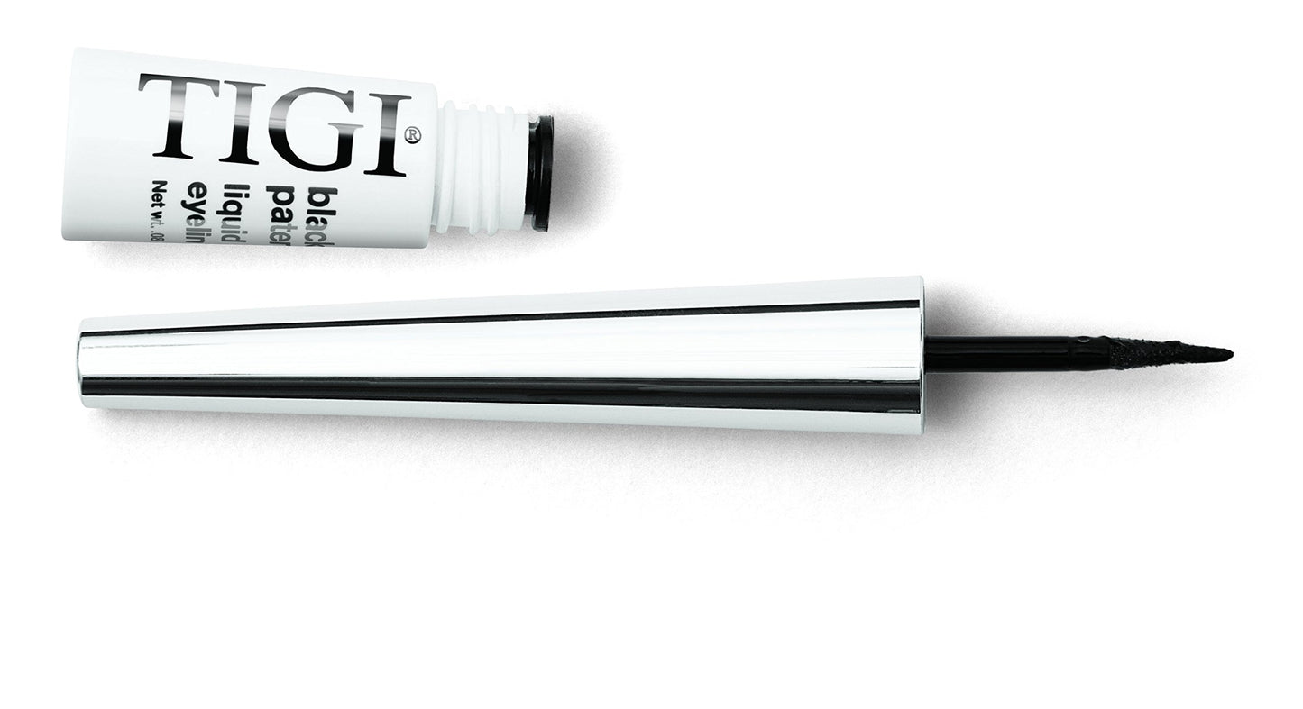 TIGI Cosmetics Black Patent Liquid Eyeliner, 0.08 Fluid Ounce