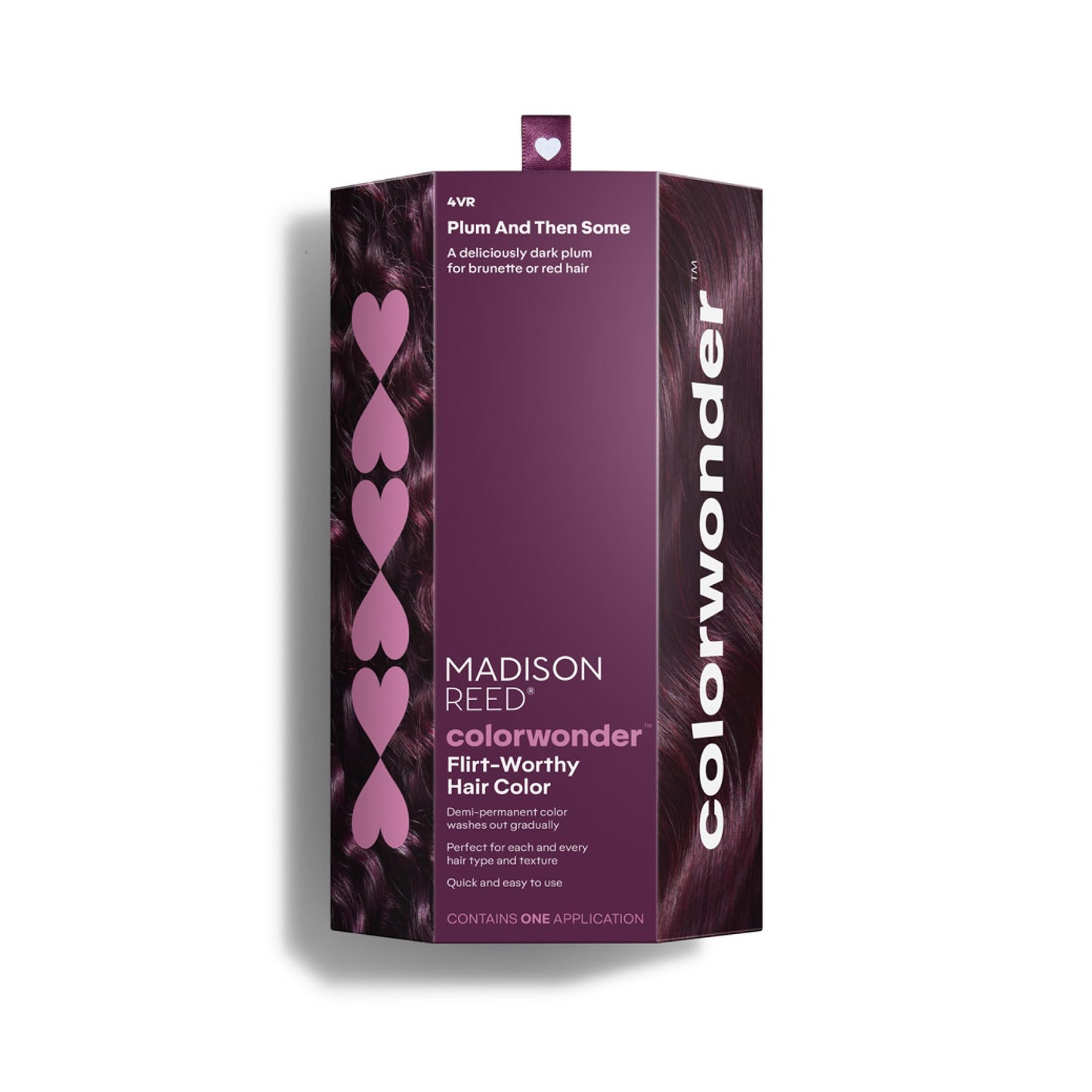Madison Reed ColorWonder Demi-Permanent Hair Color Kit - 4VR Darkest Plum (Plum And Then Some) | Rich Jewel Tone, Lasts 25 Washes, Ammonia-Free