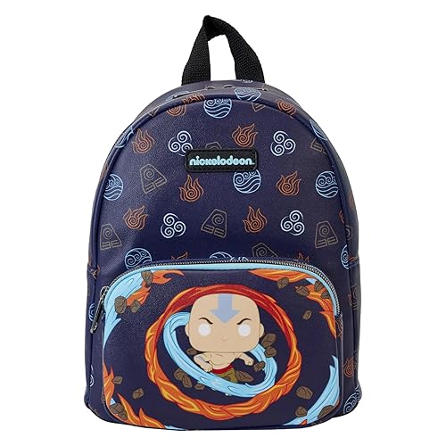 Loungefly Funko Pop! Mini Backpack: Nickelodeon - Avatar Aang All Over Print