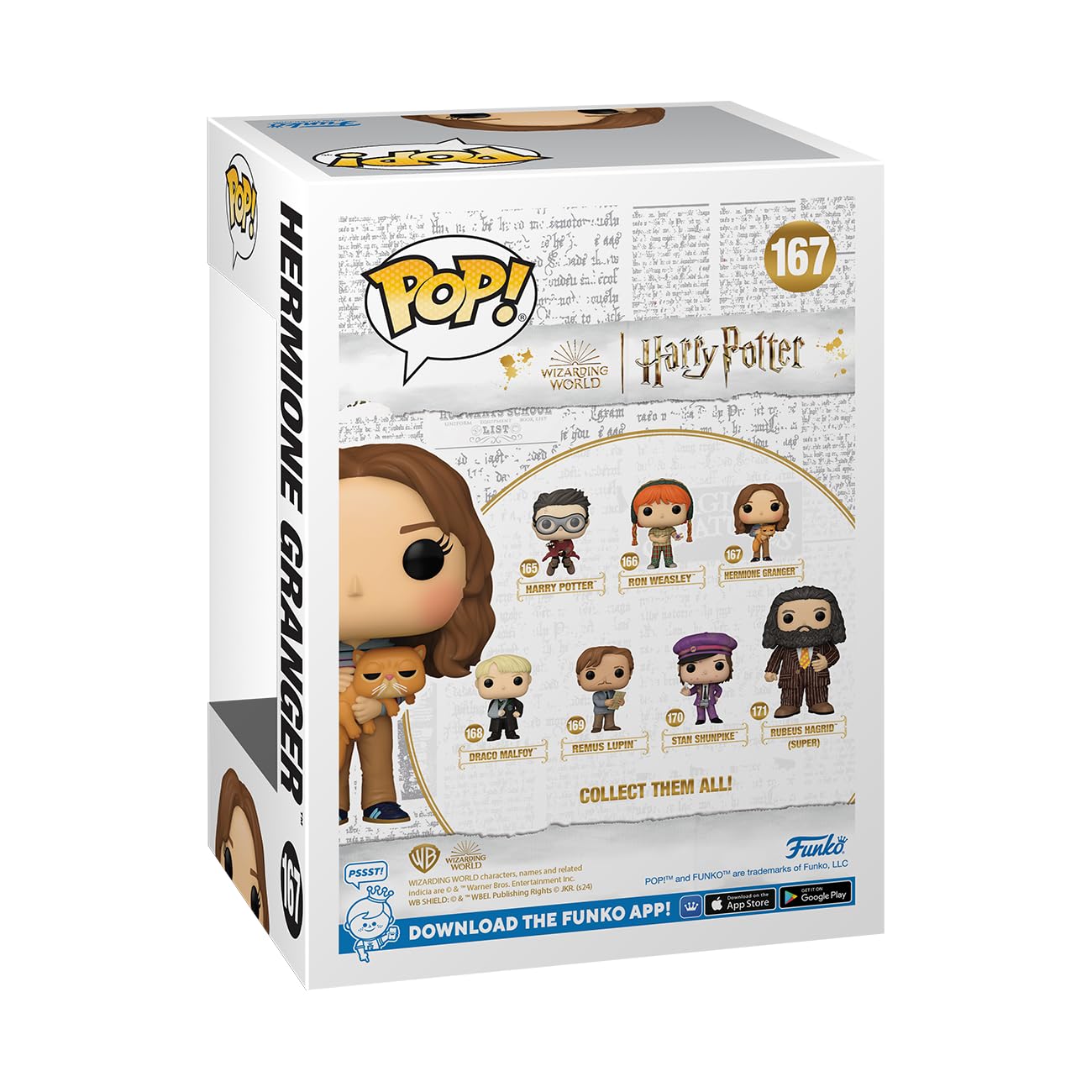 Funko POP! & Buddy: Harry Potter Prisoner of Azkaban - Hermione Granger with Crookshanks - Collectable Vinyl Figure - Gift Idea - Official…