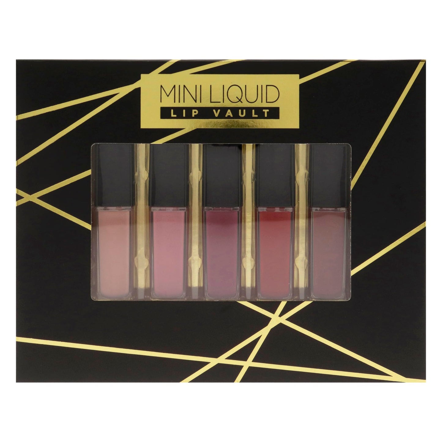 Reaction Retail Mini Liquid Lip Vault 5 x 0.19 oz Lipstick