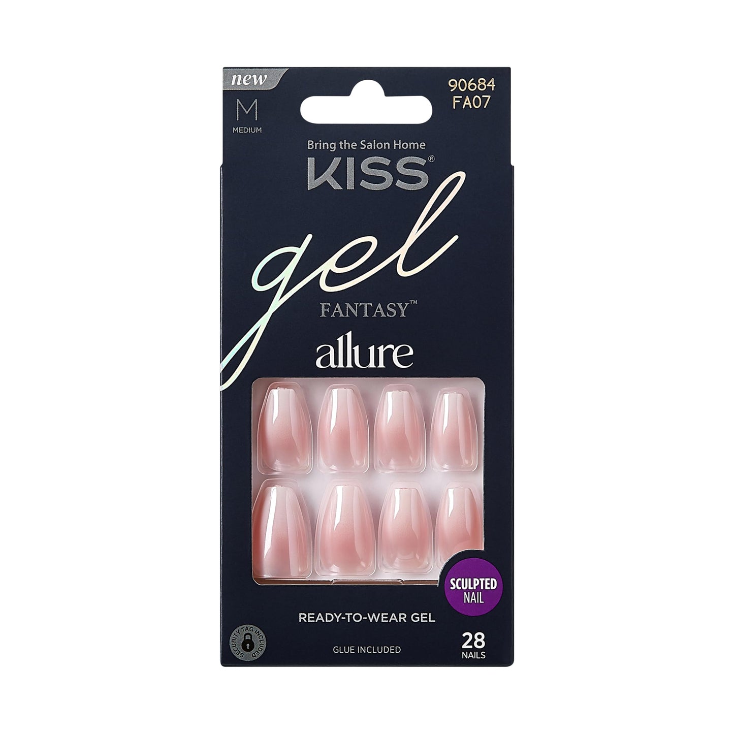 KISS Gel Fantasy Allure Glazed Donut Nails - Essential Beauty & Personal Care KISS