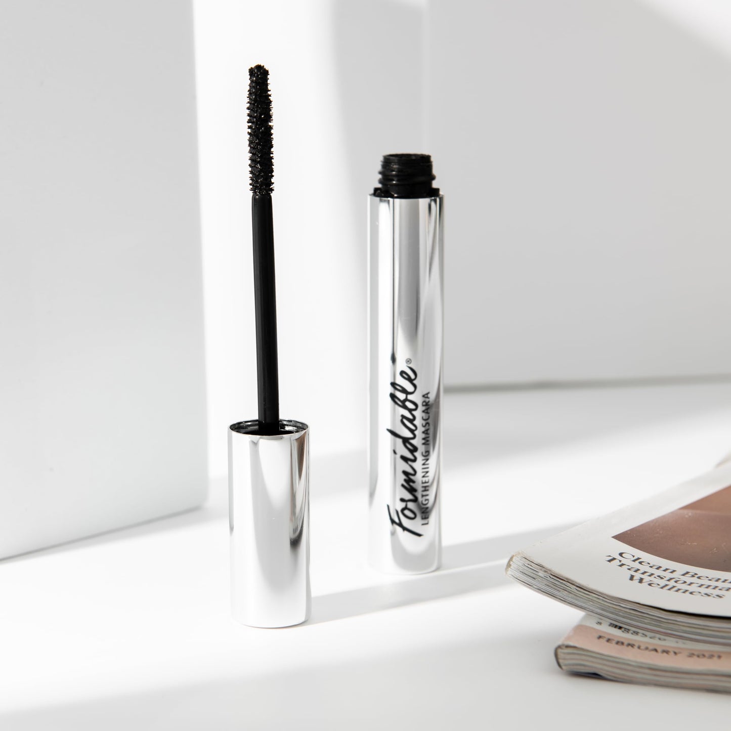 Lune+Aster Formidable Lengthening Mascara | Longwear Mascara, Lifts And Lengthens Up To 17 Hours - Black