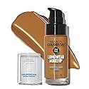 Revlon Liquid Foundation, ColorStay Face Makeup for Normal & Dry Skin, SPF 20, Longwear Medium-Full Coverage with Natural Finish, 400 Caramel, 1 fl oz