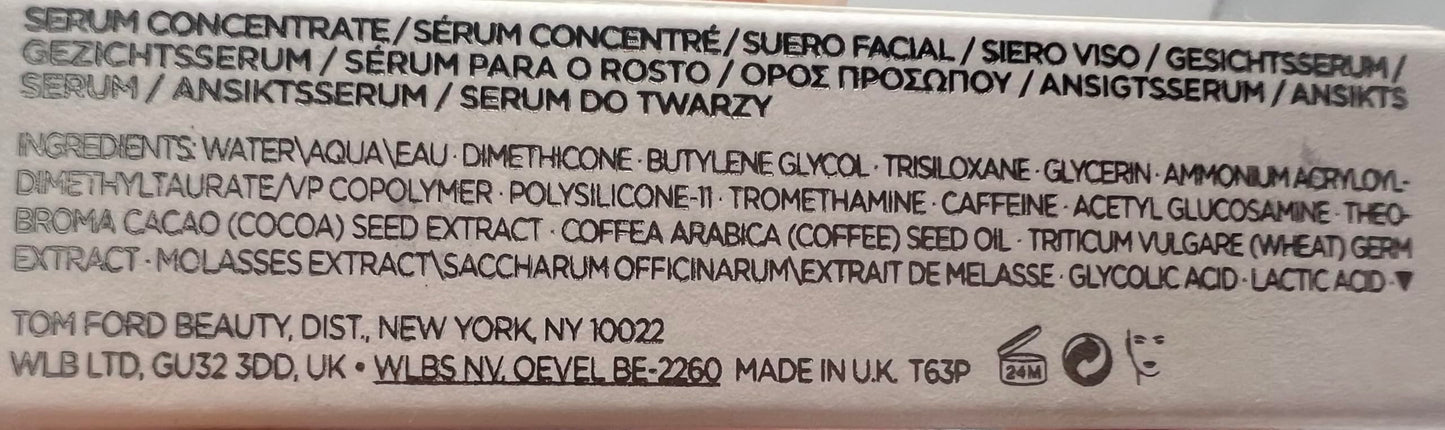 Tom Ford Research Facial Serum Concentrate .17 Ounce