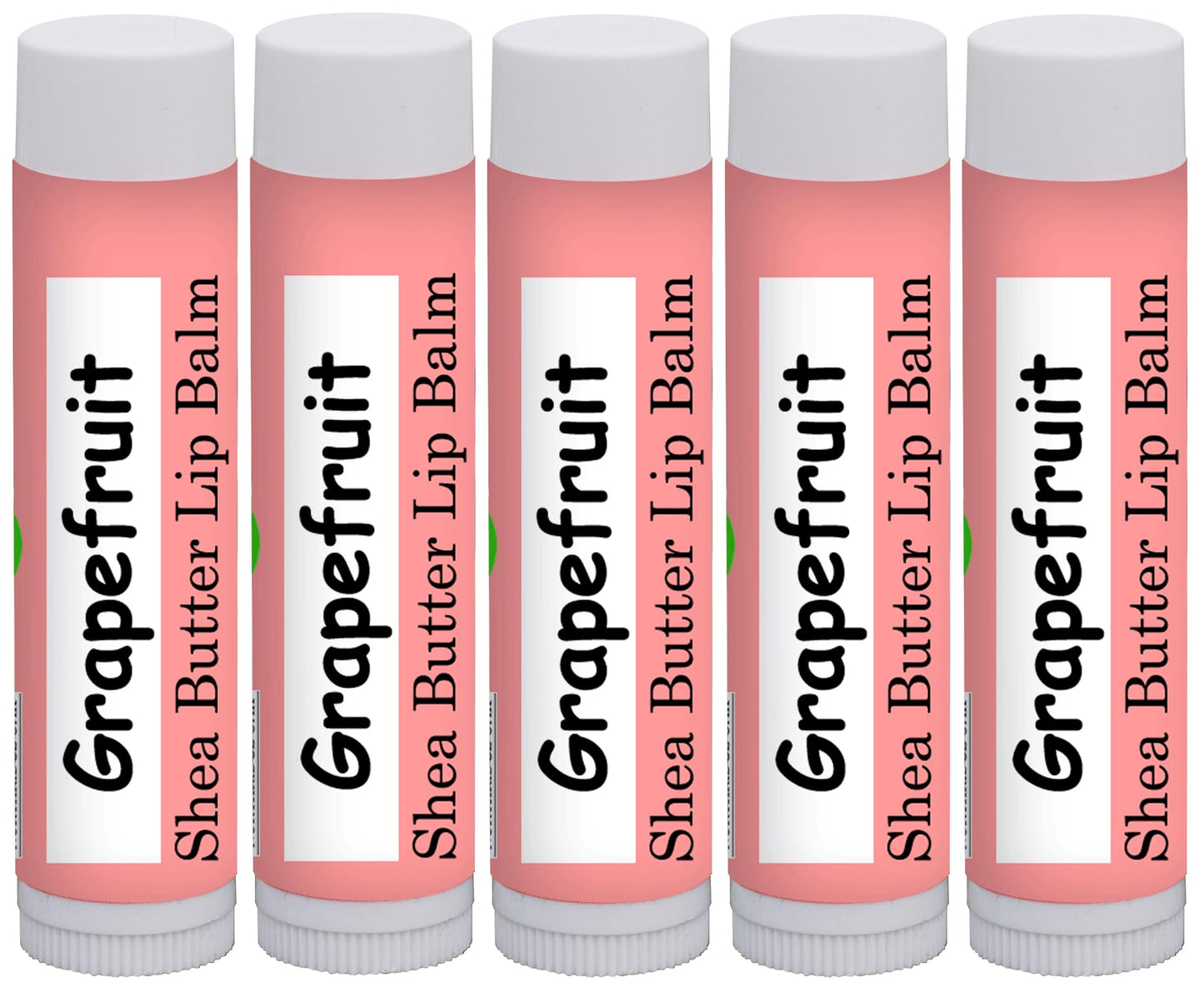 Northridge Oak - 100% All Natural Lip Balm - Grapefruit 5 Pack Beauty and Personal Care Northridge Oak