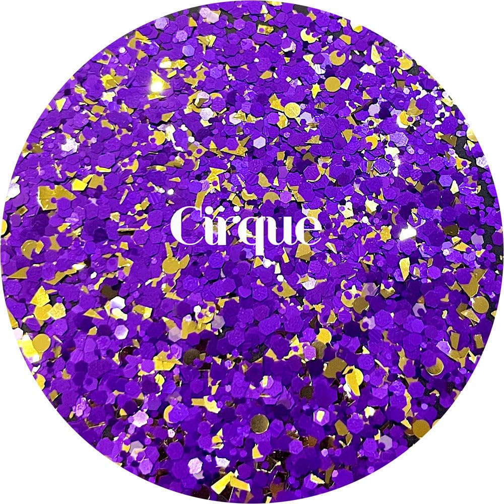 Purple Polyester Glitter | Craft Glitter | Glitter for Arts & Crafts | Tumblers | Cosmetics | Nails | Epoxy Resin Art | Slime | DIY | Body Glitter | 1