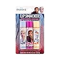 Lip Smackers Disney Frozen 2 Flavored Lip Balm - Moisturizing, Soothing Trio Mythical Juniper, Vanilla Snow-it-all, & Optimistic Berry