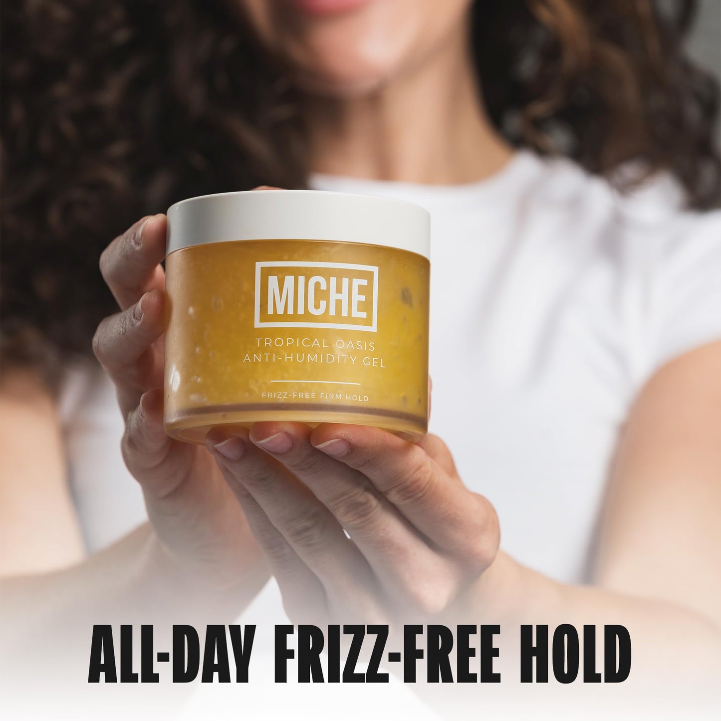 MICHE Anti-Humidity Frizz-Free Strong Hold Hair Gel 8.8 oz | For All Curl Types - Curly and Coily Beauty and Personal Care Miche Beauty