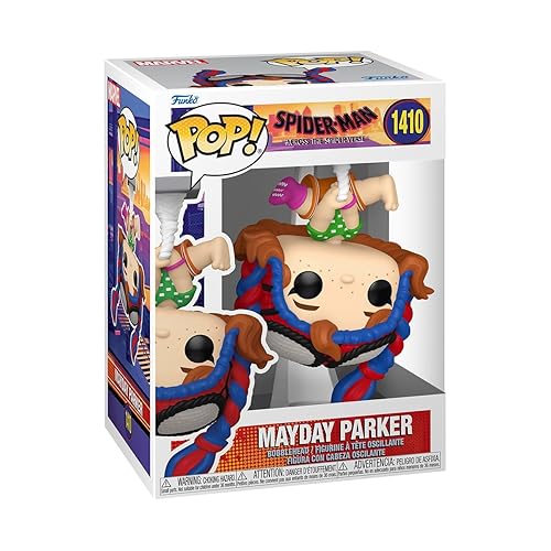 Funko POP! Marvel: Spider-Man Across The Spider-Verse - MayDay Parker - Collectable Vinyl Figure - Gift Idea - Official Merchandise - for Kids…
