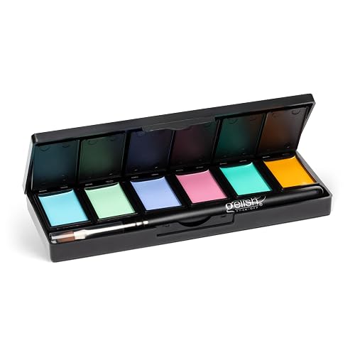 Gelish Cream Gel Soak-Off Solid Gel Polish with Brush - Pretty Pastels Palette Beauty & Personal Care Gelish