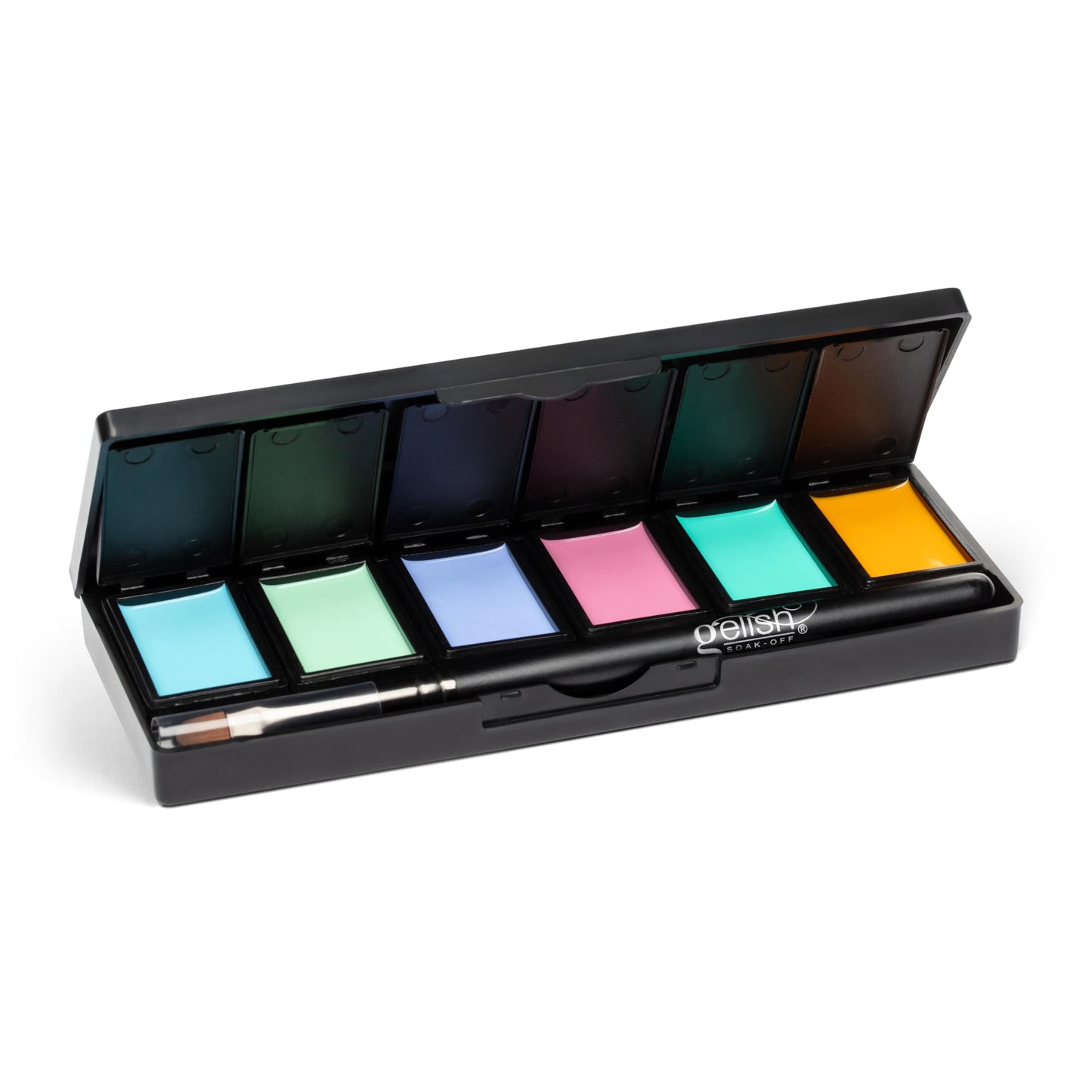 Gelish Cream Gel Soak-Off Solid Gel Polish with Brush - Pretty Pastels Palette Beauty & Personal Care Gelish