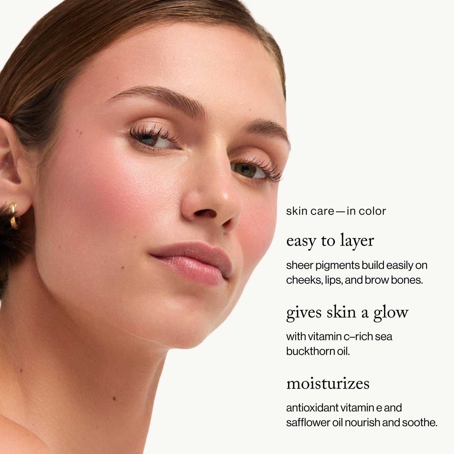 goop Beauty Cream Blush | Sheer Pop of Color for Lips & Cheeks | Vitamin C, Vitamin E & Safflower Oil | Natural Makeup for Glowing Skin | 0.5 oz |