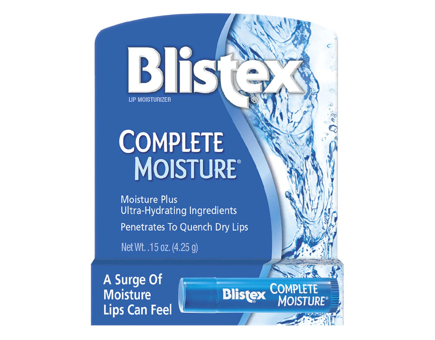 Blistex Complete Moisture Lip Balm, 4 pack