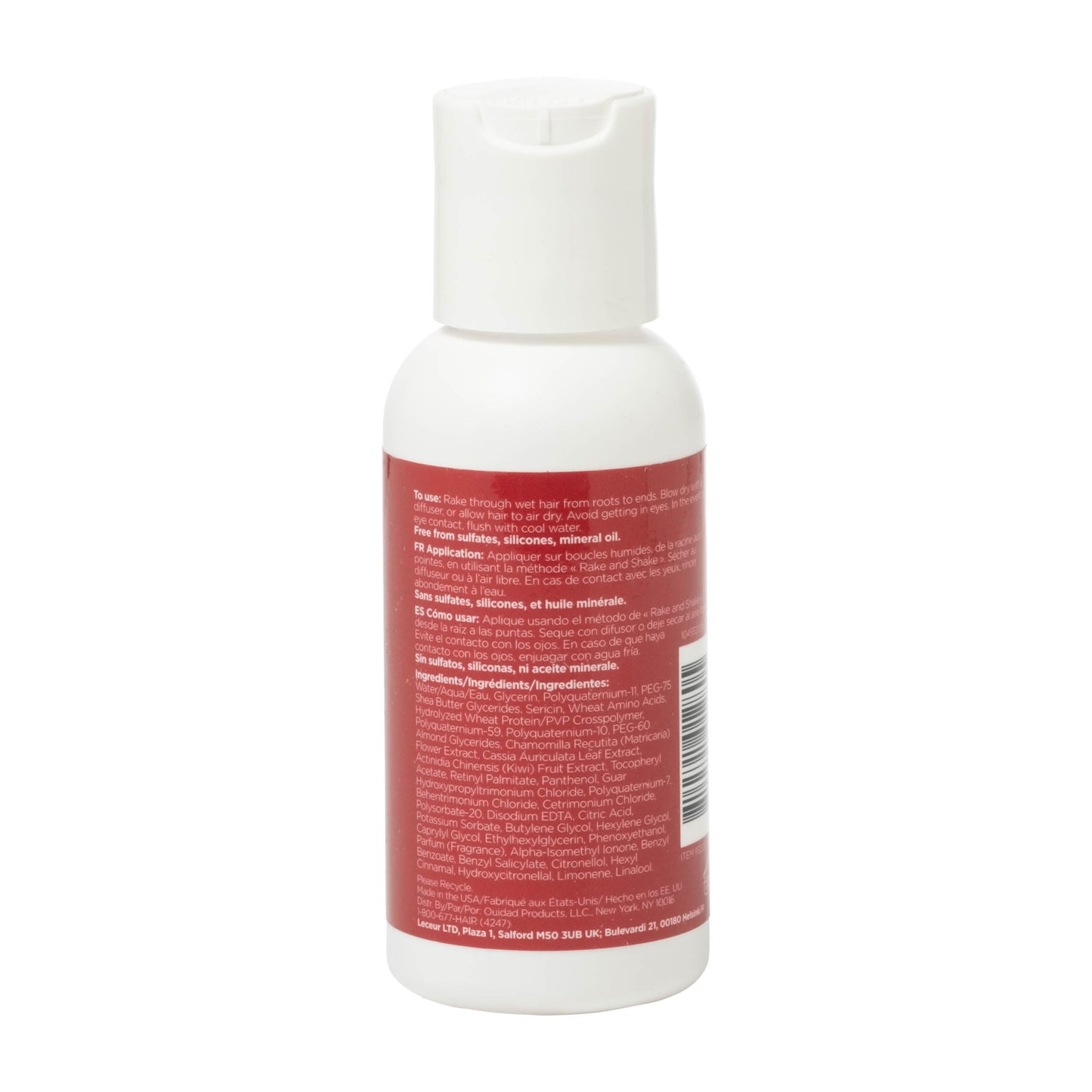 Ouidad Advanced Climate Control Heat & Humidity Stronger Hold Gel Travel Size - 2.5 fl oz, Anti-Frizz Nano Technology, Styling Gel, Prevents Flyaways