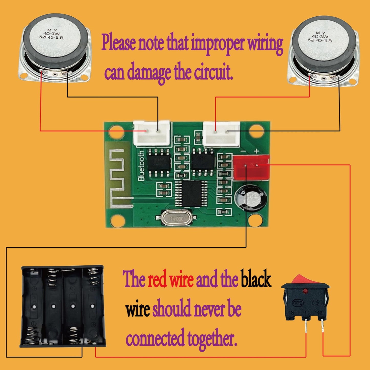 STEM Bluetooth Speaker Kit – Build Your Own Dual Speakers, DIY Science & Electronics Experiment Set for Kids & Teens Ages 10+, Beginner Friendly