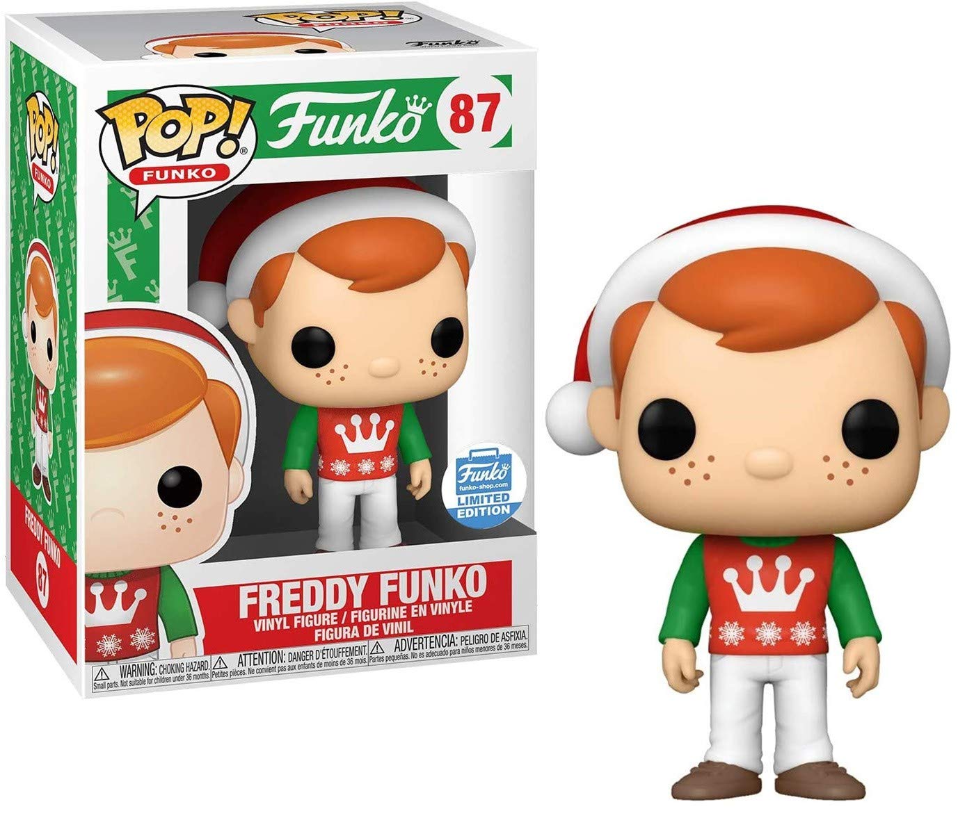 Funko Pop! Freddy Santa Christmas Holiday 87