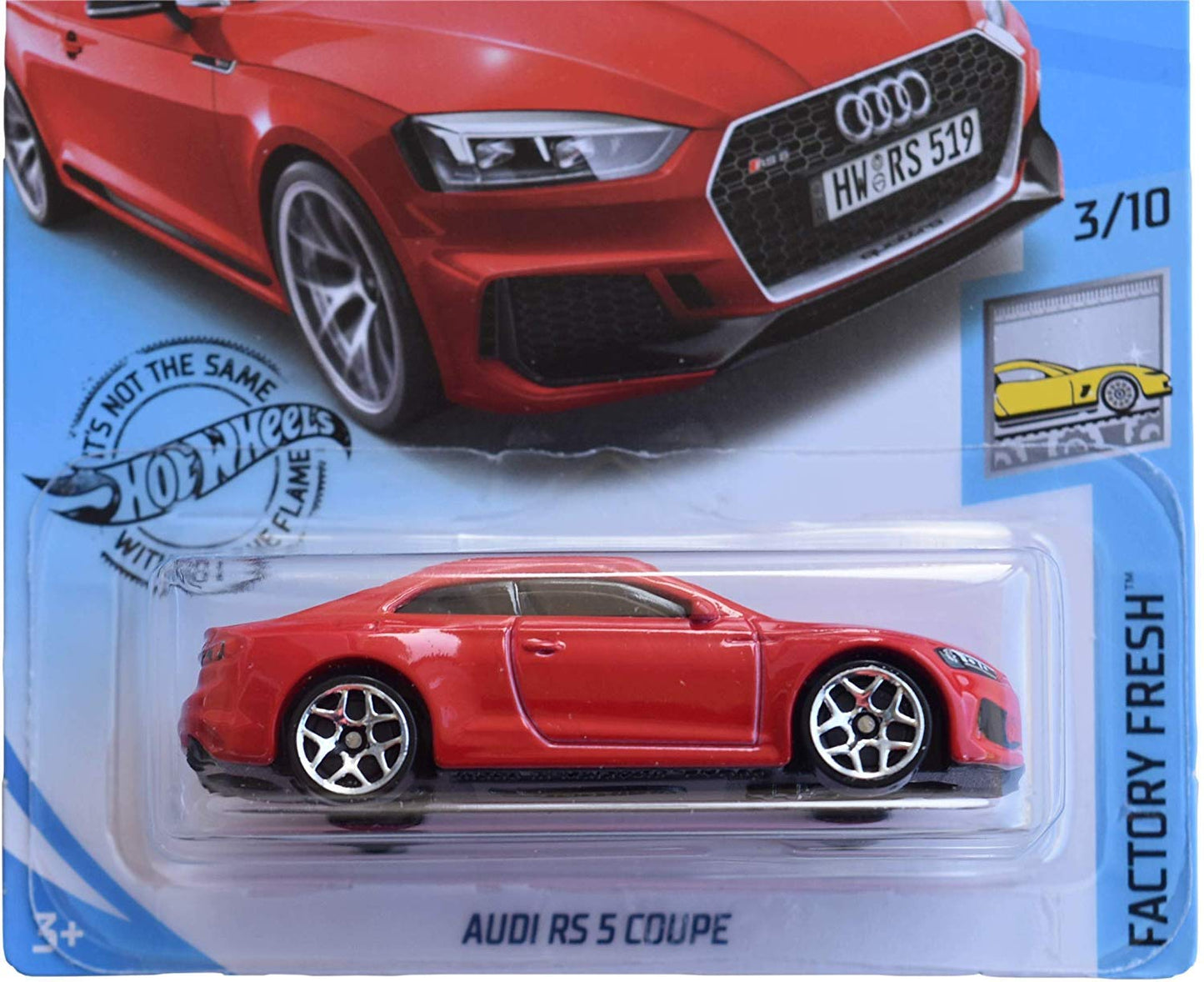 Hot Wheels Audi RS 5 Coupe 225/250, red