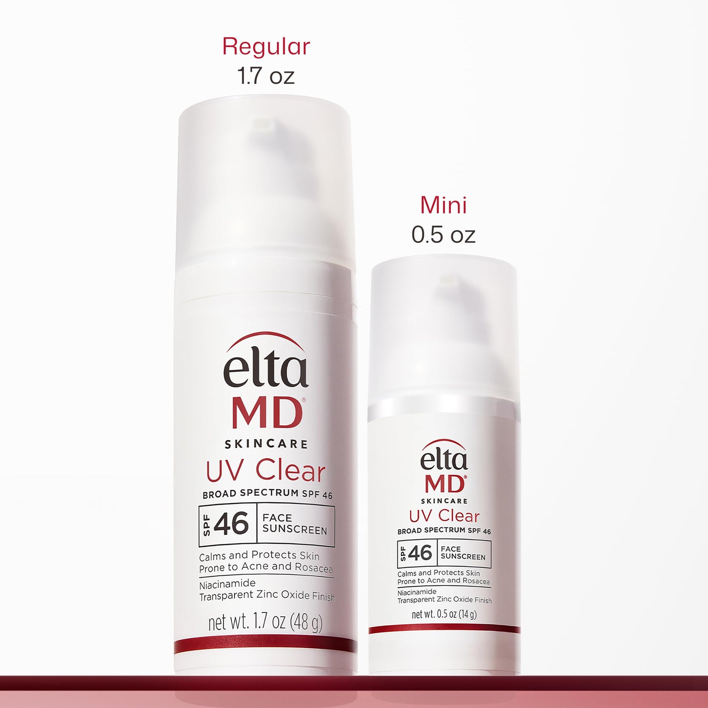 EltaMD UV Clear Face Sunscreen SPF 46, Oil Free Sunscreen with Zinc Oxide, Dermatologist Recommended, 0.5 oz