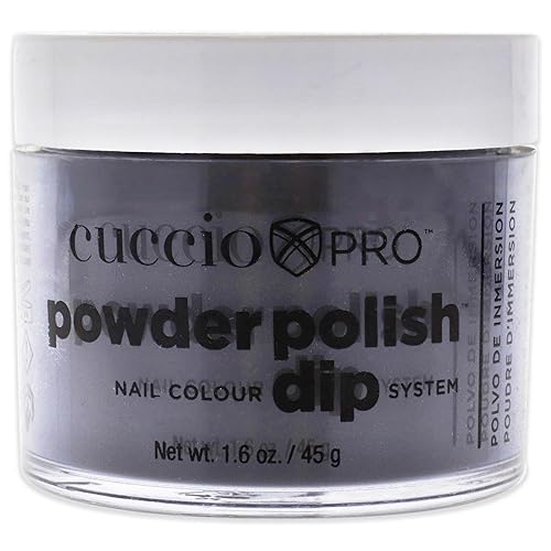 Cuccio Colour Powder Nail Polish - Color For Manicures And Pedicures - Highly Pigmented Powder That Is Finely Milled - Strong, Durable Finish With A