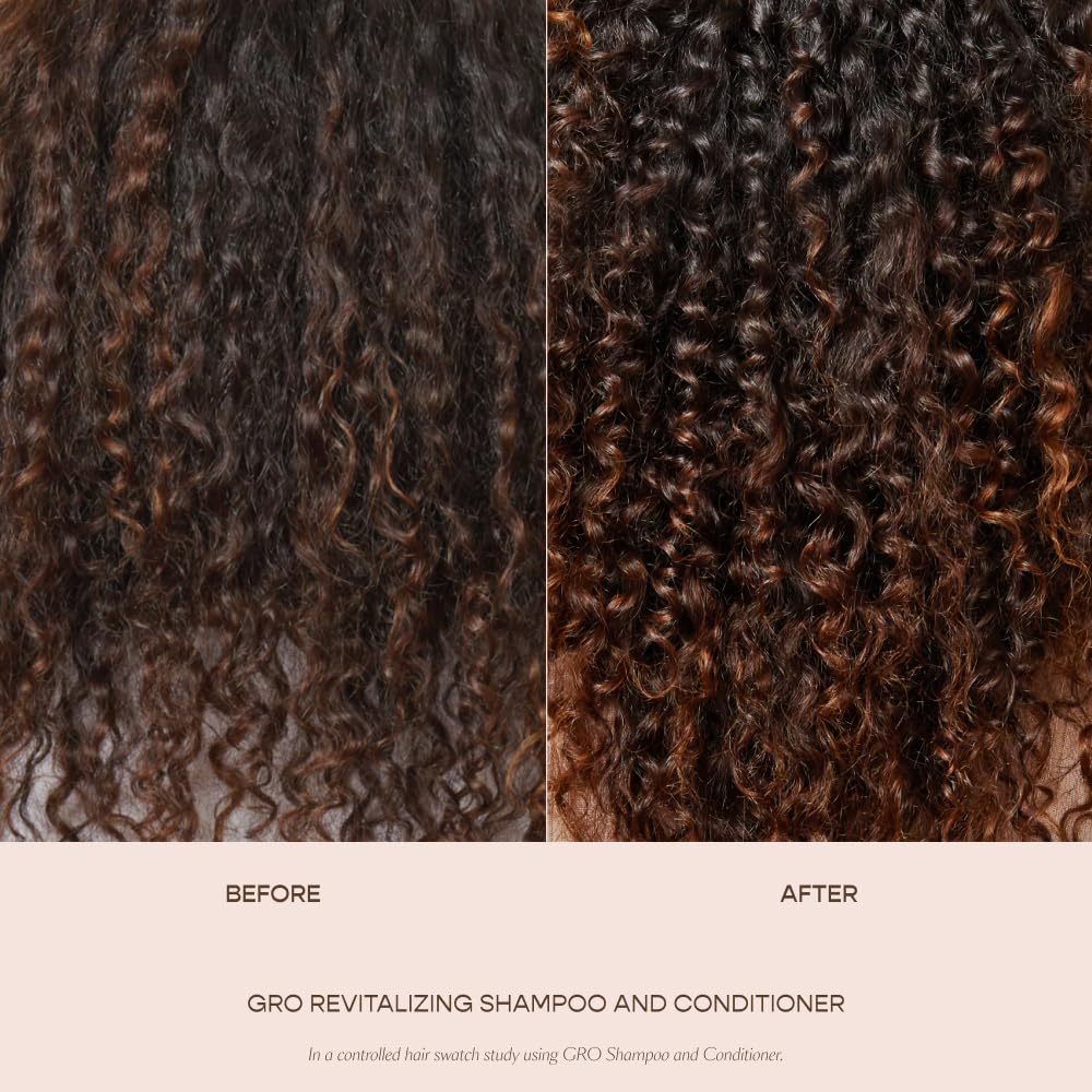 VEGAMOUR GRO Revitalizing Conditioner | Smooths, Strengthens and Adds Shine to Thinning Hair | Clean, Vegan, Cruelty-Free, Clinically Proven and Color